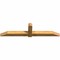Ekena Millwork Eugene Rough Sawn Timber Gable Bracket, Western Red Cedar, 96"W x 24"H x 6"D x 6"F, 6/12 Pitch GBW096X24X0606EUG00RWR - alternate 4